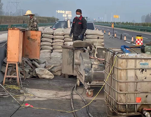 蛟河高速公路高压注浆